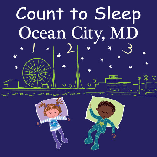 Count to Sleep Ocean City, MD (Count To Sleep) book cover by Adam Gamble, Mark Jasper