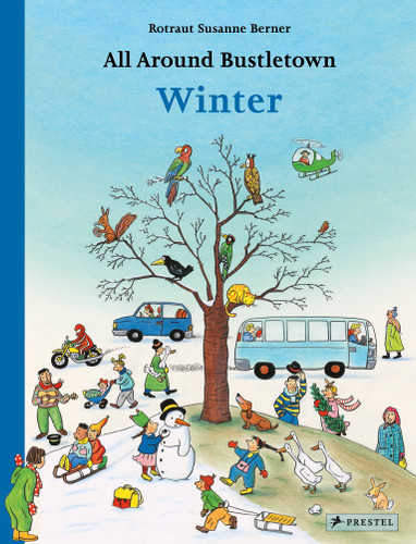 All Around Bustletown: Winter (All Around Bustletown Series) book cover by Rotraut Susanne Berner