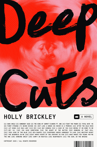 Deep Cuts: A Novel book cover by Holly Brickley