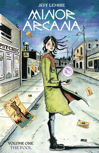 Minor Arcana Vol. 1 (Minor Arcana) book cover by Jeff Lemire