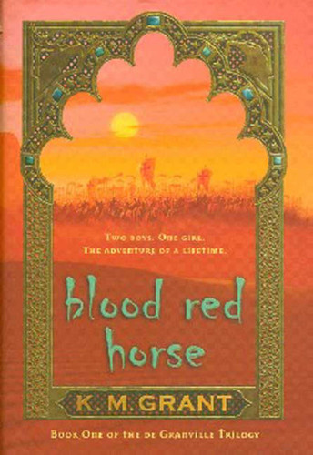 Blood Red Horse book cover by K. M. Grant