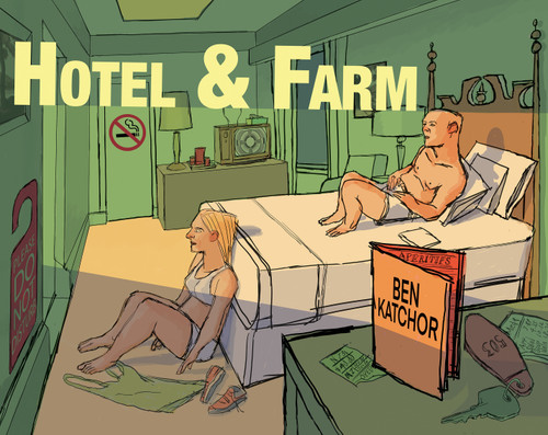 Hotel and Farm (Pantheon Graphic Library) book cover by Ben Katchor