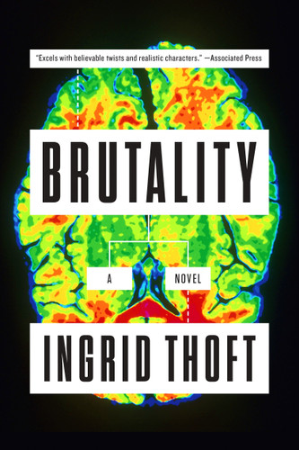 Brutality (A Fina Ludlow Novel) book cover by Ingrid Thoft