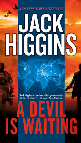 A Devil is Waiting (Sean Dillon) book cover by Jack Higgins