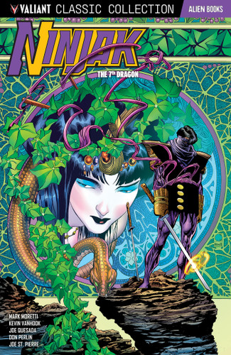 Valiant Classic Collection: Ninjak the 7th Dragon book cover by Mark Moretti, Kevin VanHook