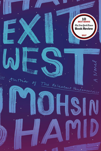 Exit West: A Novel book cover by Mohsin Hamid