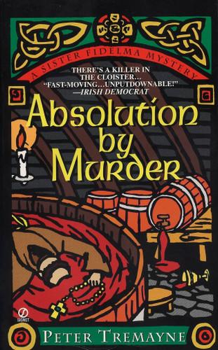 Absolution by Murder (Sister Fidelma) book cover by Peter Tremayne
