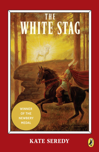 The White Stag (Newbery Library, Puffin) book cover by Kate Seredy