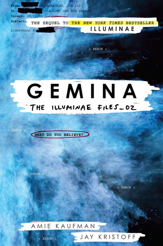 Gemina (The Illuminae Files) book cover by Amie Kaufman, Jay Kristoff