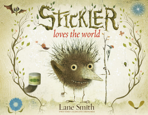 Stickler Loves the World (A Stickler Story) book cover by Lane Smith
