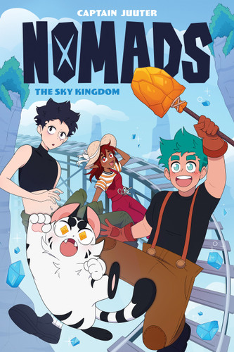 Nomads: The Sky Kingdom (Nomads) book cover by Captain Juuter
