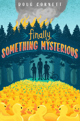 Finally, Something Mysterious (The One and Onlys) book cover by Doug Cornett