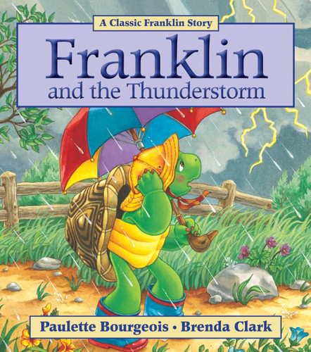 Franklin and the Thunderstorm (Franklin) book cover by Paulette Bourgeois