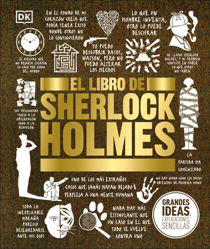 El libro de Sherlock Holmes (The Sherlock Holmes Book) (DK Big Ideas) book cover by DK