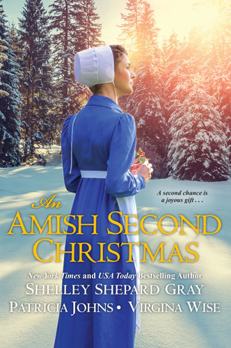 An Amish Second Christmas book cover by Shelley Shepard Gray, Patricia Johns, Virginia Wise