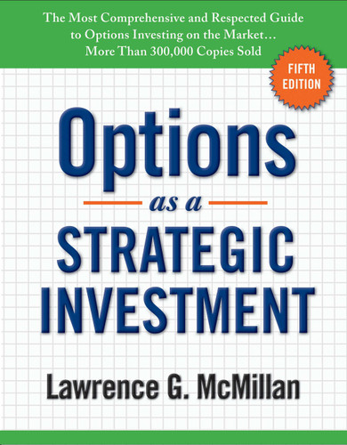 Options as a Strategic Investment: Fifth Edition book cover by Lawrence G. McMillan