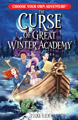 The Curse of Great Winter Academy (Choose Your Own Adventure New Classics) book cover by Jessika Fleck