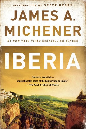 Iberia book cover by James A. Michener