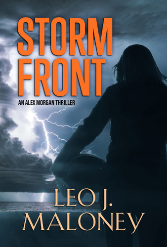Storm Front (An Alex Morgan Thriller) book cover by Leo J. Maloney