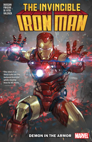 Invincible Iron Man By Gerry Duggan Vol. 1: Demon In The Armor (IRON MAN) book cover by Gerry Duggan