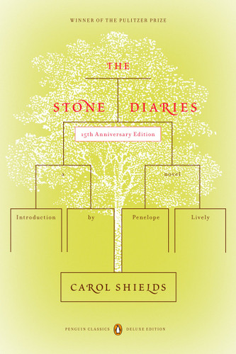 The Stone Diaries: Pulitzer Prize Winner (Penguin Classics Deluxe Edition) (Penguin Classics Deluxe Edition) book cover by Carol Shields