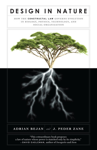 Design in Nature: How the Constructal Law Governs Evolution in Biology, Physics, Technology, and Social Organizations book cover by Adrian Bejan, J. Peder Zane