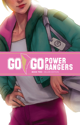Go Go Power Rangers Book Two Deluxe Edition (Saban's Go Go Power Rangers) book cover by Ryan Parrott, Sina Grace