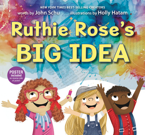 Ruthie Rose's Big Idea: A Poetry Story (The School of Sharing) book cover by John Schu