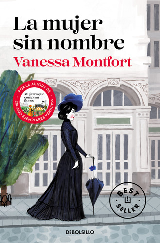 La mujer sin nombre / The Woman with No Name book cover by Vanessa Montfort