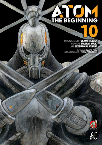 ATOM: The Beginning Vol.10 (ATOM THE BEGINNING) book cover by Osamu Tezuka
