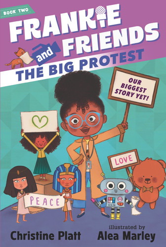Frankie and Friends: The Big Protest (Frankie and Friends) book cover by Christine Platt