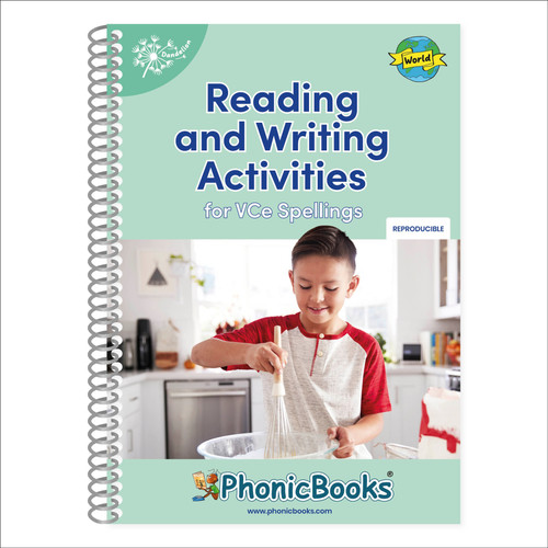 Phonic Books Dandelion World VCe Spellings Activities (Phonic Books Beginner Decodable) book cover by Phonic Books