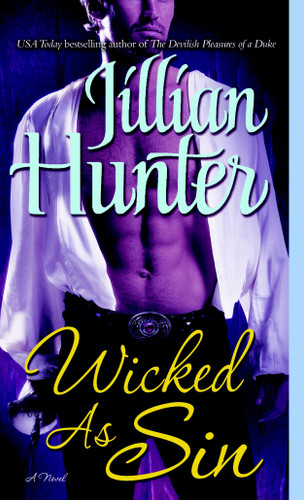 Wicked As Sin: A Novel (The Boscastles) book cover by Jillian Hunter