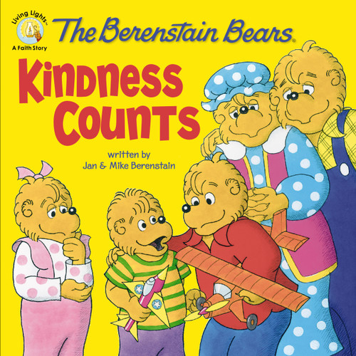 The Berenstain Bears: Kindness Counts (Berenstain Bears/Living Lights: A Faith Story) book cover by Jan Berenstain, Mike Berenstain