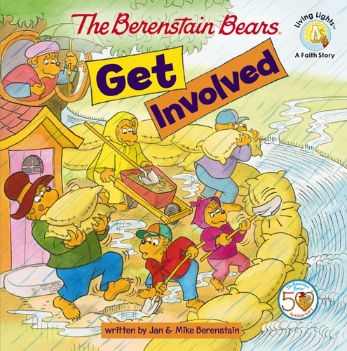 The Berenstain Bears Get Involved (Berenstain Bears/Living Lights: A Faith Story) book cover by Jan Berenstain, Mike Berenstain