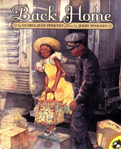 Back Home book cover by Gloria Jean Pinkney