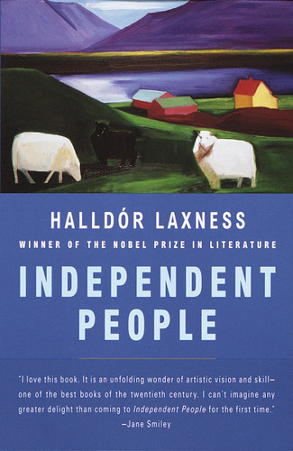 Independent People (Vintage International) book cover by Halldor Laxness