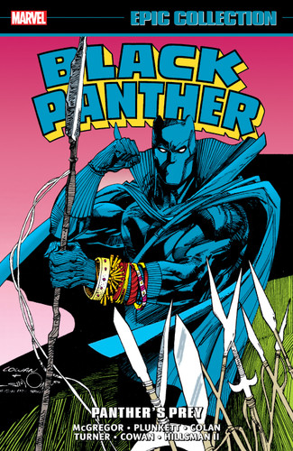 Black Panther: Panther'S Prey Omnibus Denys Cowan Cover book cover by Jack Kirby, Ed Hannigan
