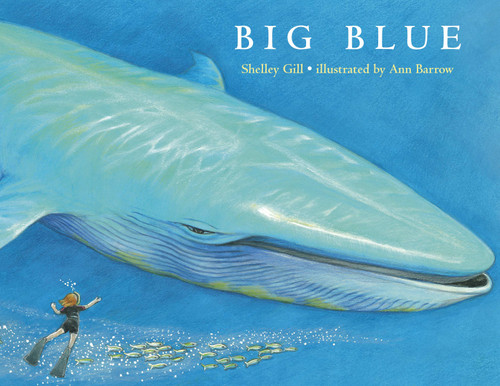 Big Blue book cover by Shelley Gill