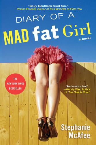 Diary of a Mad Fat Girl (A Mad Fat Girl Novel) book cover by Stephanie McAfee