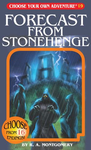 Forecast From Stonehenge (Choose Your Own Adventure) book cover by R. A. Montgomery