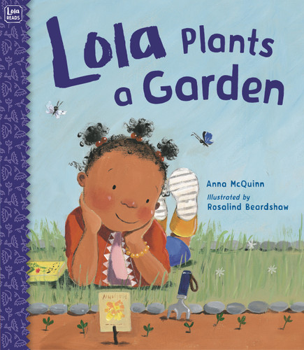Lola Plants a Garden (Lola Reads) book cover by Anna McQuinn
