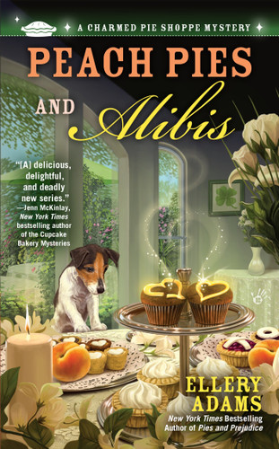 Peach Pies and Alibis (A Charmed Pie Shoppe Mystery) book cover by Ellery Adams