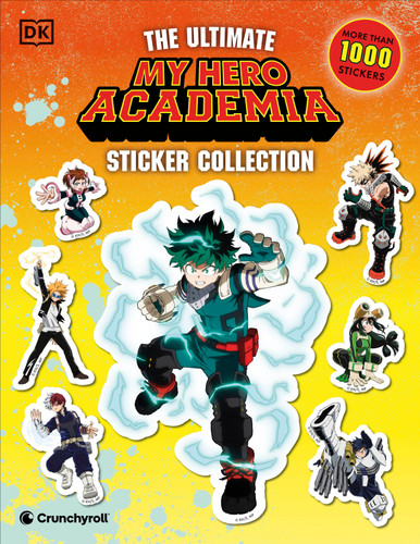 My Hero Academia Ultimate Sticker Collection: With More Than 1,000 Stickers (Ultimate Sticker Collection) book cover by DK