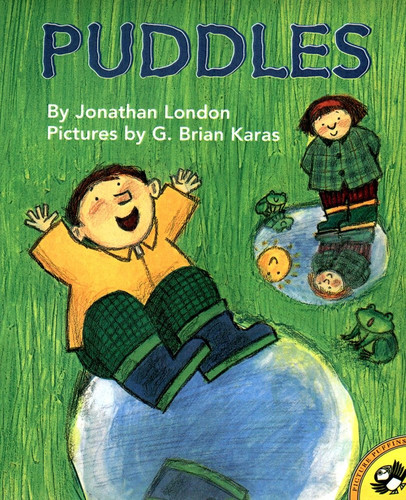 Puddles book cover by Jonathan London