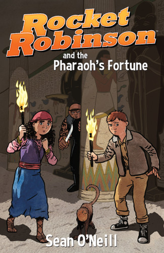 Rocket Robinson and the Pharaoh's Fortune book cover by Sean O'Neill