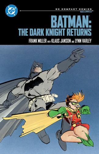 Batman: The Dark Knight Returns: DC Compact Comics Edition (DC COMPACT COMICS) book cover by Frank Miller