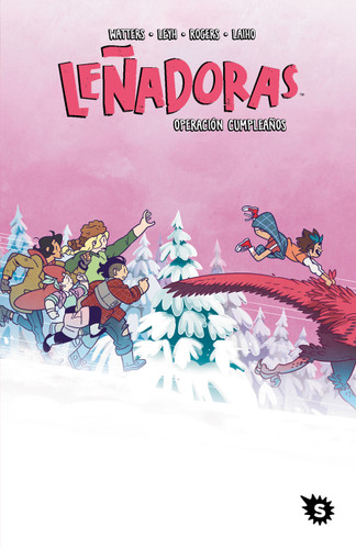 Leñadoras. Operación cumpleaños / Lumberjanes. Stone Cold (LEÑADORAS / LUMBERJANES) book cover by ND Stevenson, Grace Ellis, Brooklyn Allen, Shannon Waters