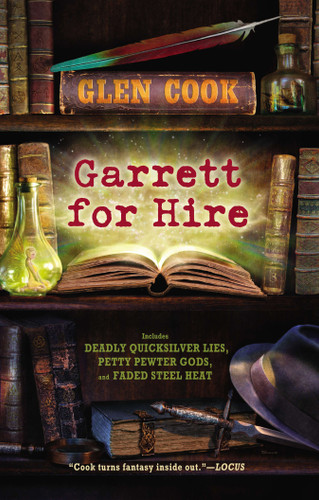 Garrett for Hire (Garrett, P.I.) book cover by Glen Cook