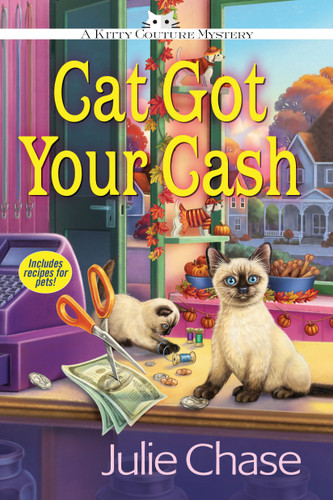 Cat Got Your Cash: A Kitty Couture Mystery (A Kitty Couture Mystery) book cover by Julie Chase